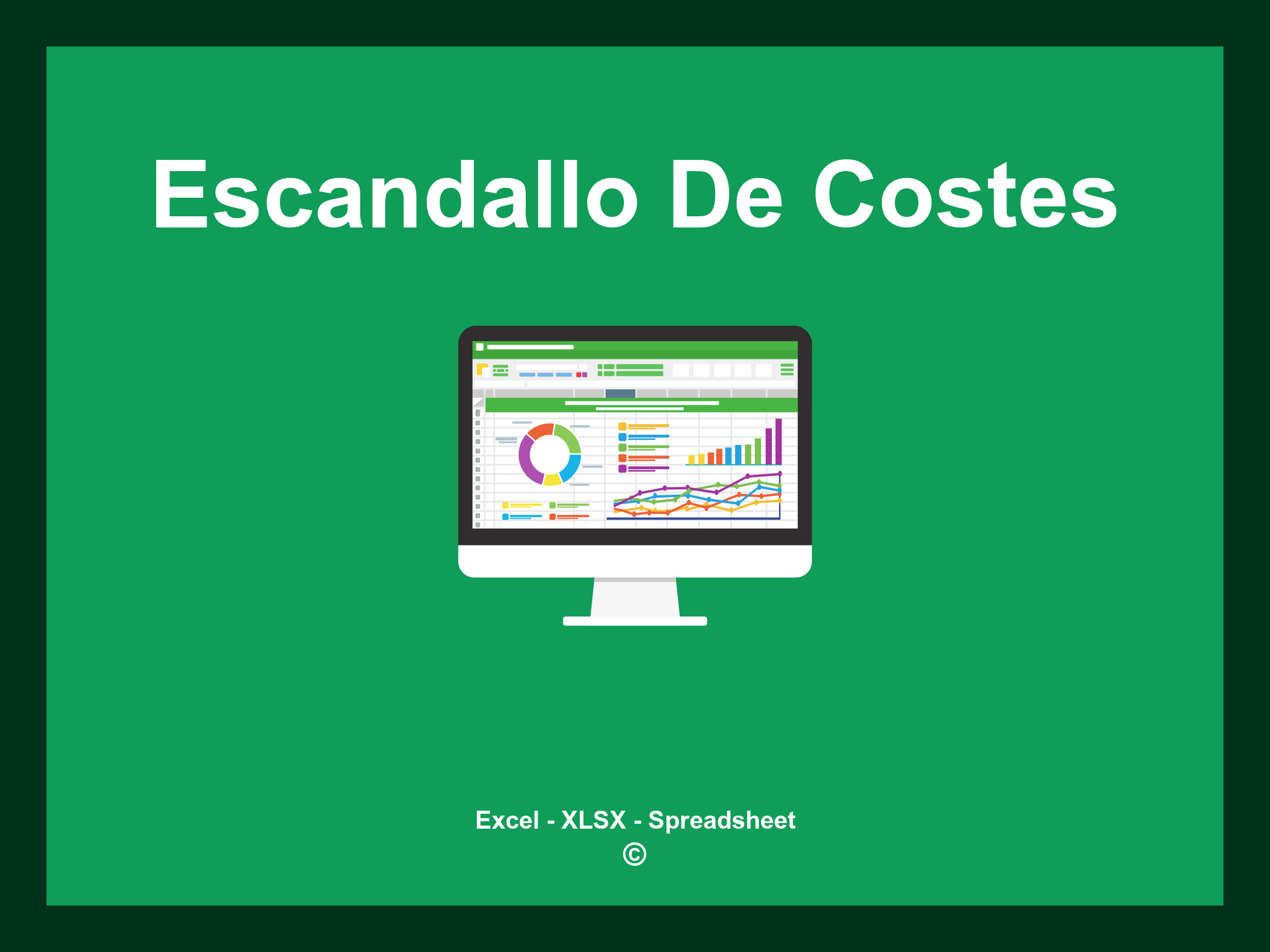 Plantilla Escandallo De Costes Excel
