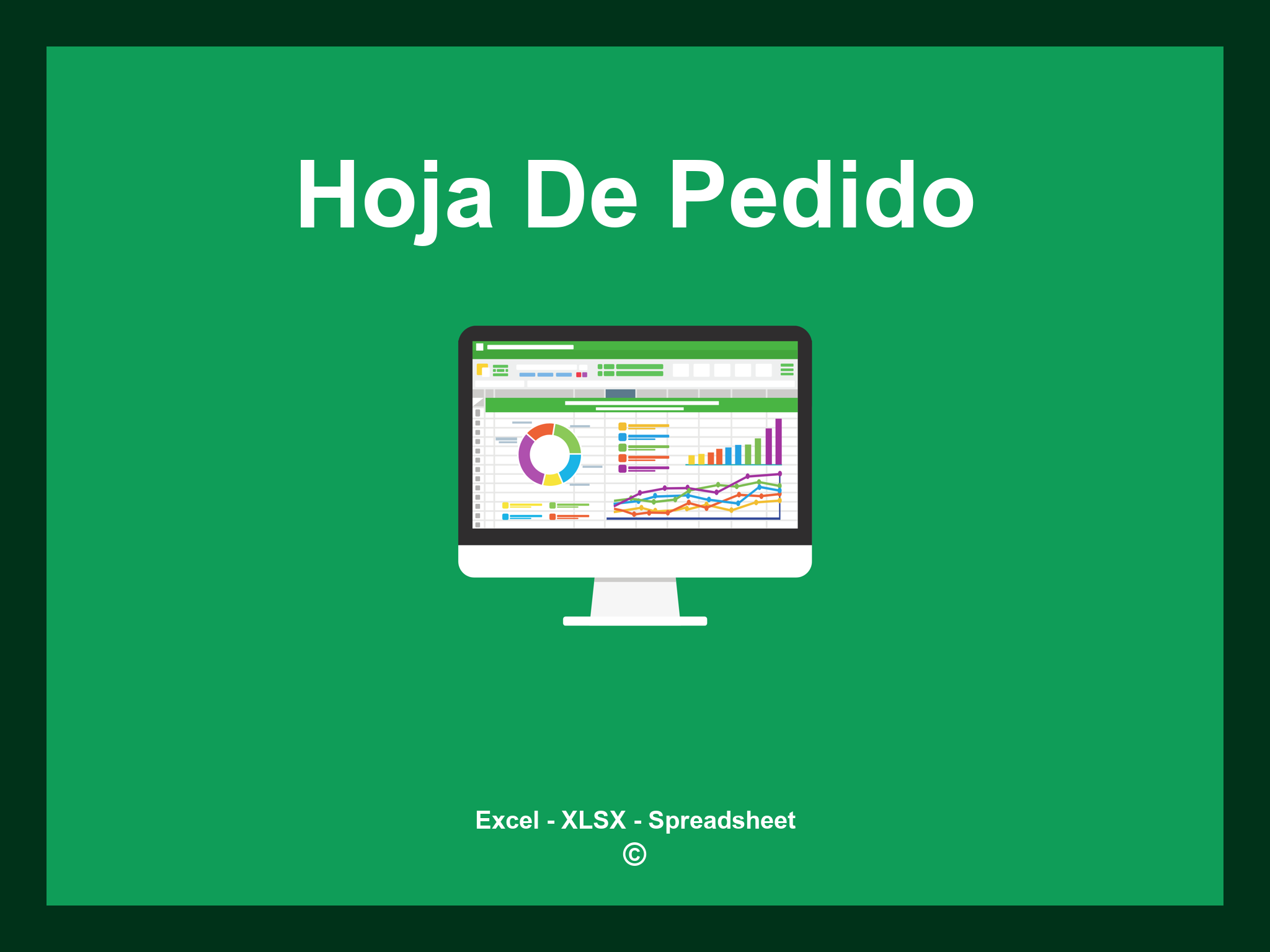 Hoja De Pedido Plantilla Excel