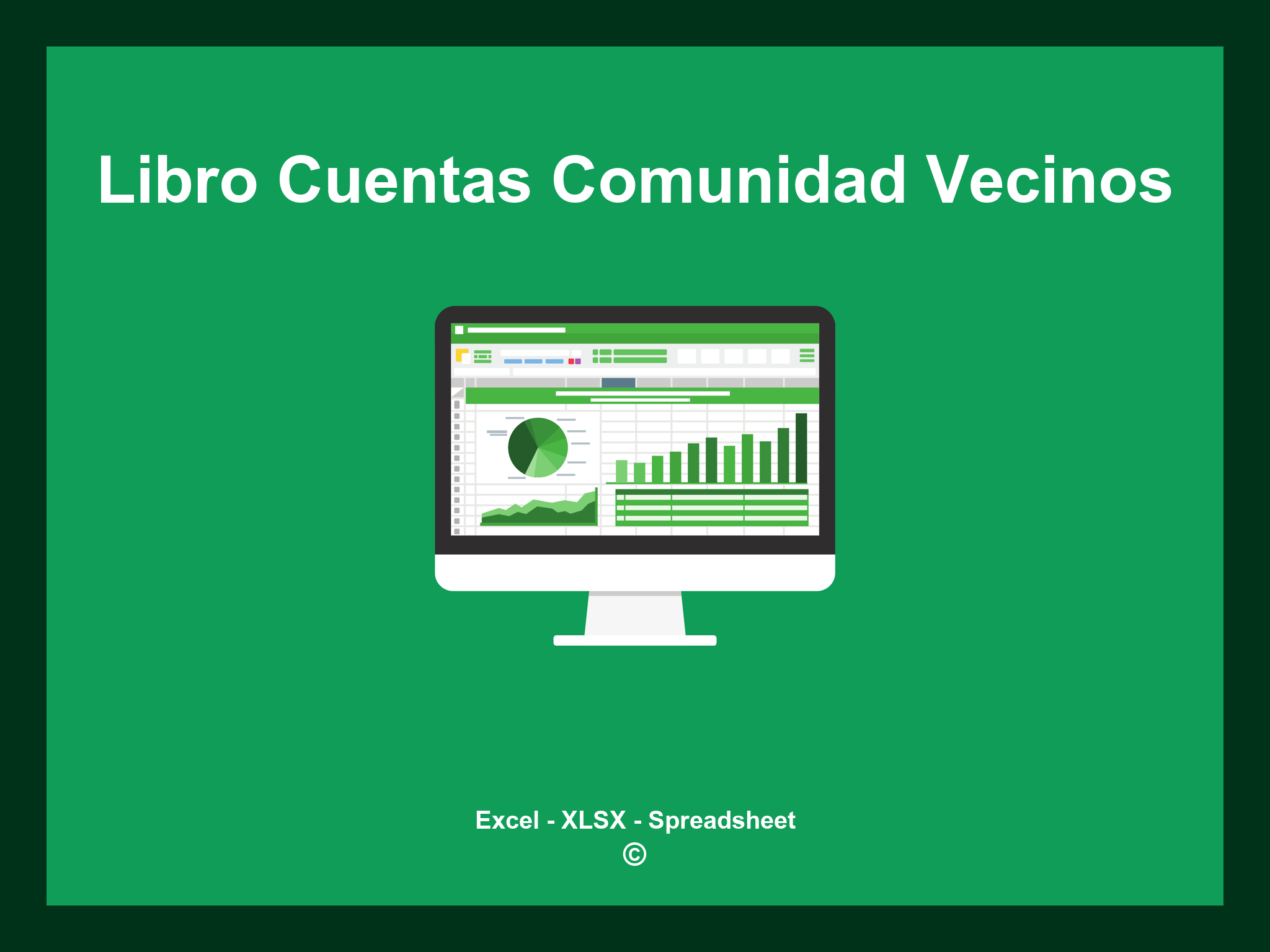 Plantilla Libro Cuentas Excel Comunidad Vecinos