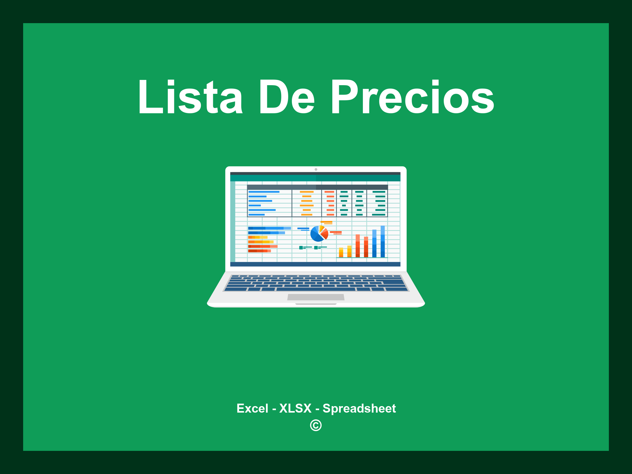 Plantilla Lista De Precios Excel