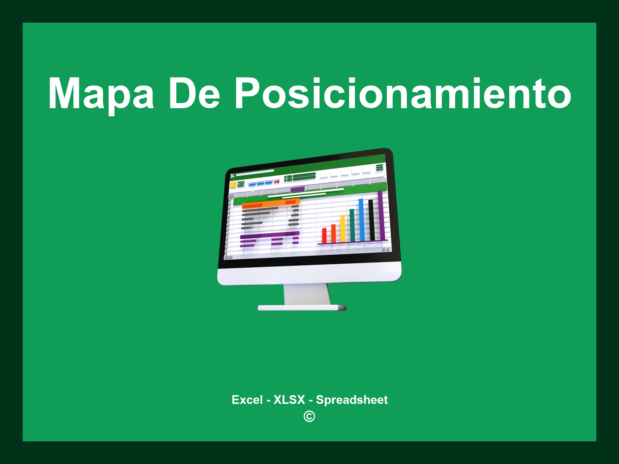 Mapa De Posicionamiento Plantilla Excel