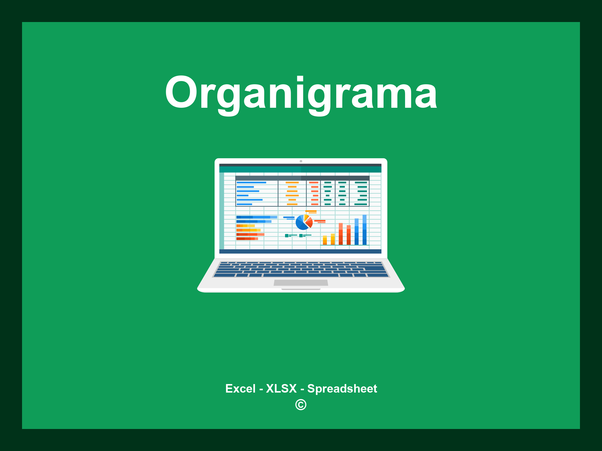 Plantilla Organigrama Excel