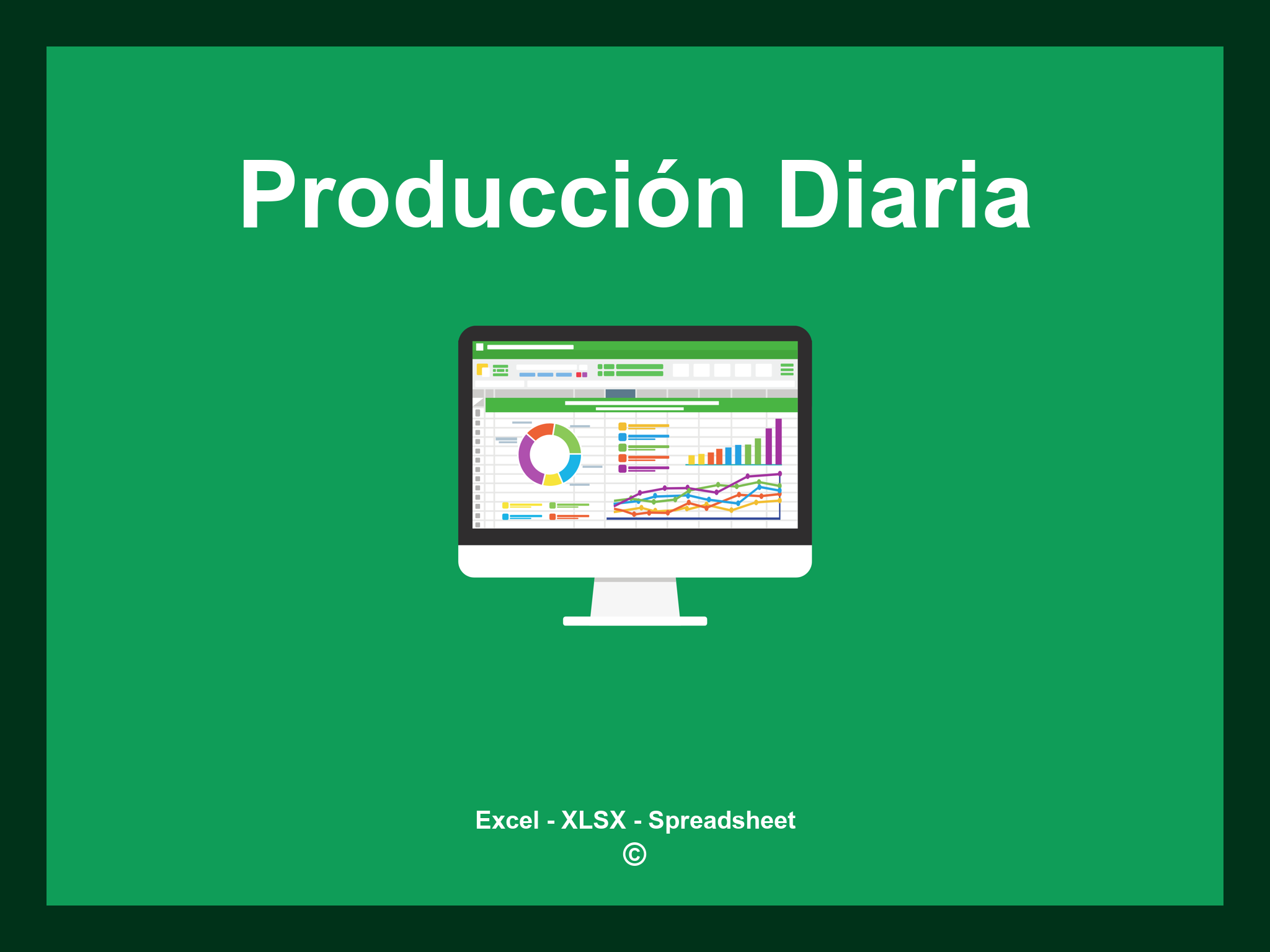 Plantilla Excel Producción Diaria